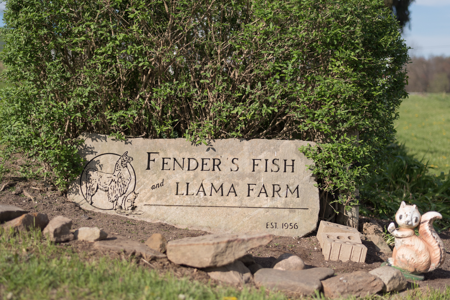fenders fish hatchery sign